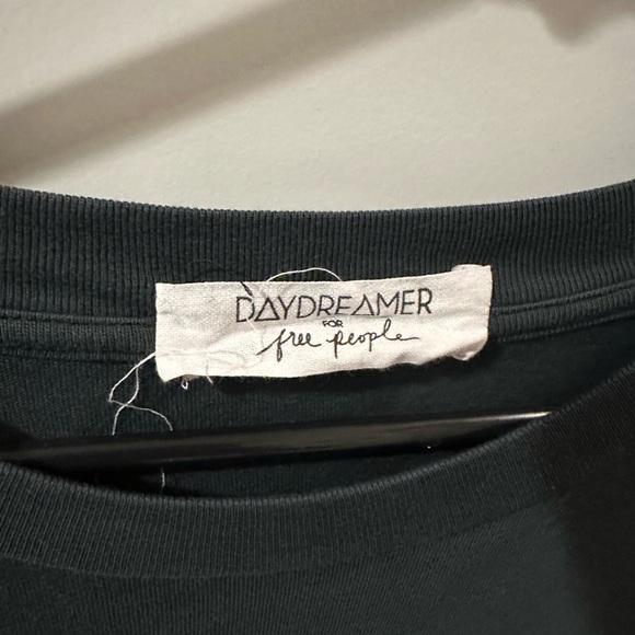 Free People x Daydreamer Women's Biggie Slit Tunic in Washed Black Size Small - Picture 5 of 9